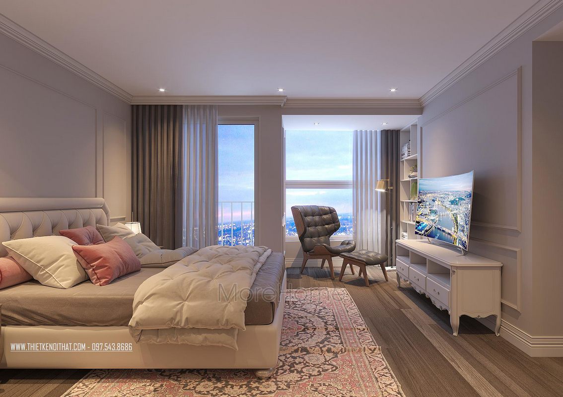 Thiết kế nội thất chung cư hiện đại Keangnam